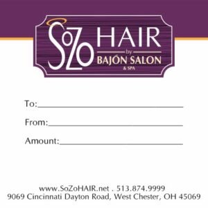 Custom Gift Certificates